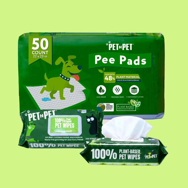 100 Count Wipes + Training Pads