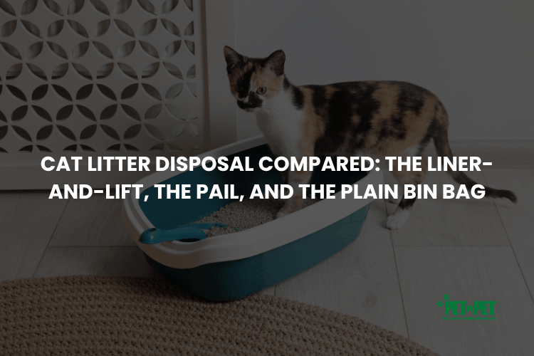 Cat Litter Disposal Compared: The Liner-and-Lift, the Pail, and the Plain Bin Bag