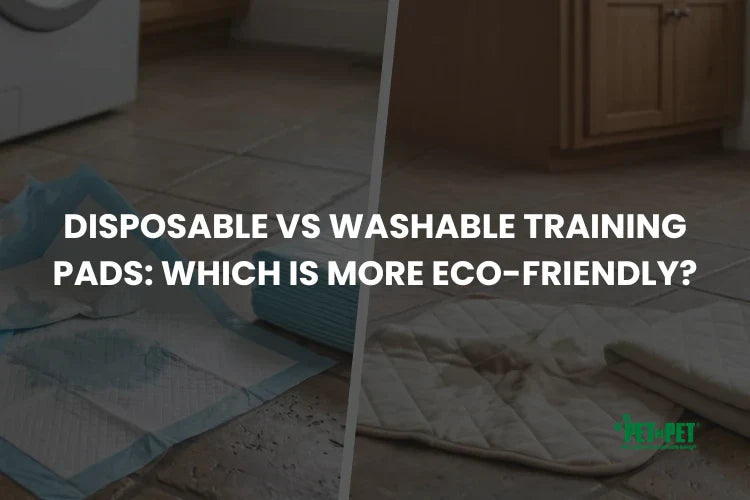 Disposable vs Washable Training Pads: Which Is More Eco-Friendly?