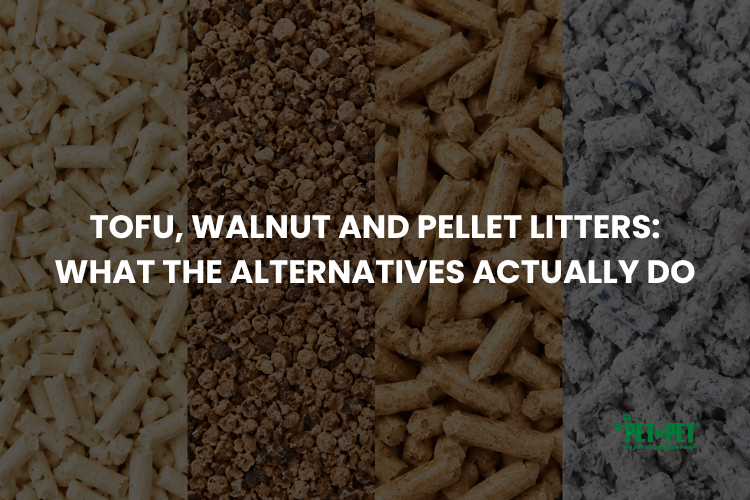 Tofu, Walnut and Pellet Litters-What the Alternatives Actually Do