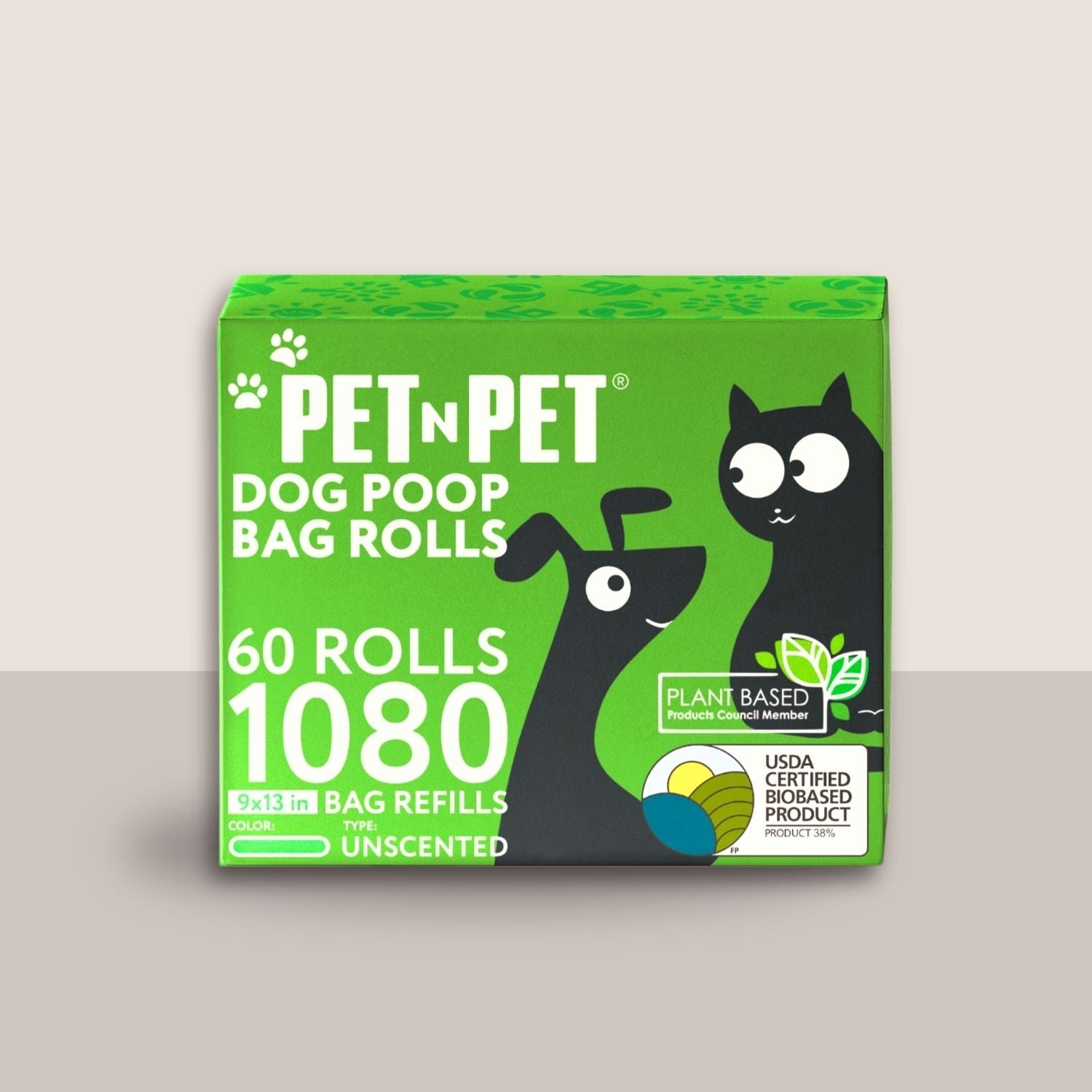 92% Biobased Poop Bags