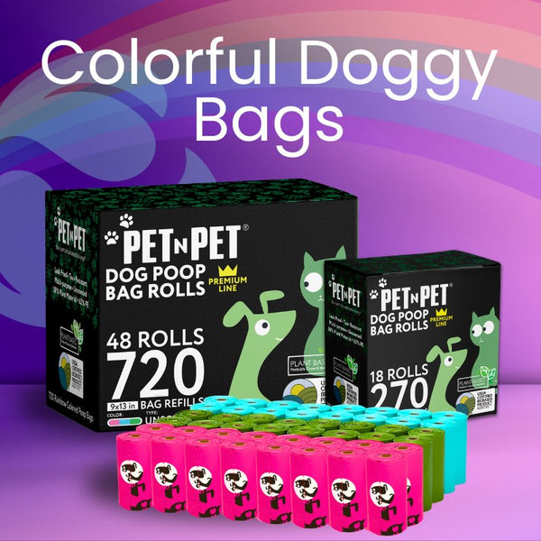 Colorful Doggy Bags - Pet N Pet Store