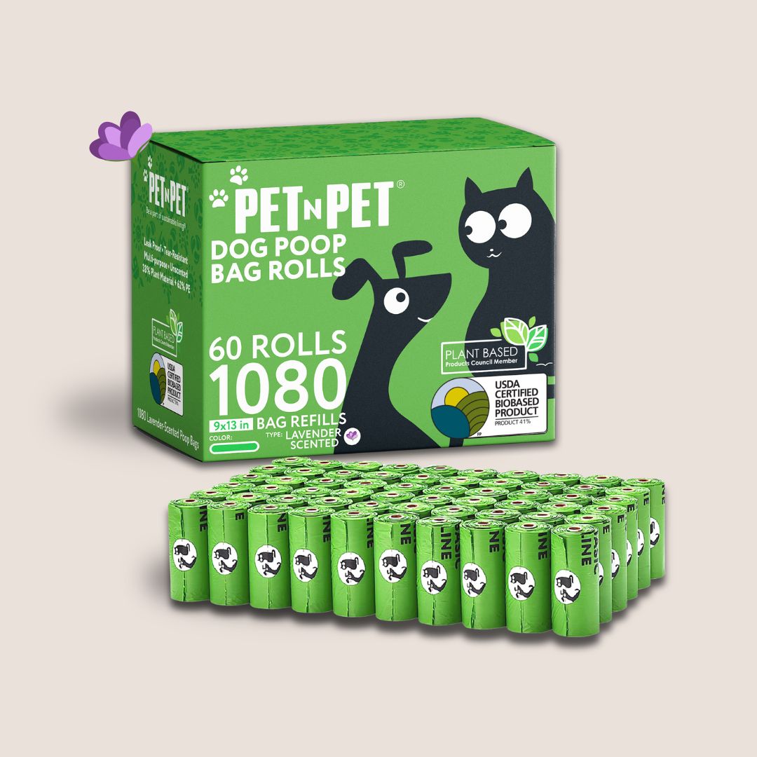 41% Biobased Poop Bags, 1080 Count — Wholesale