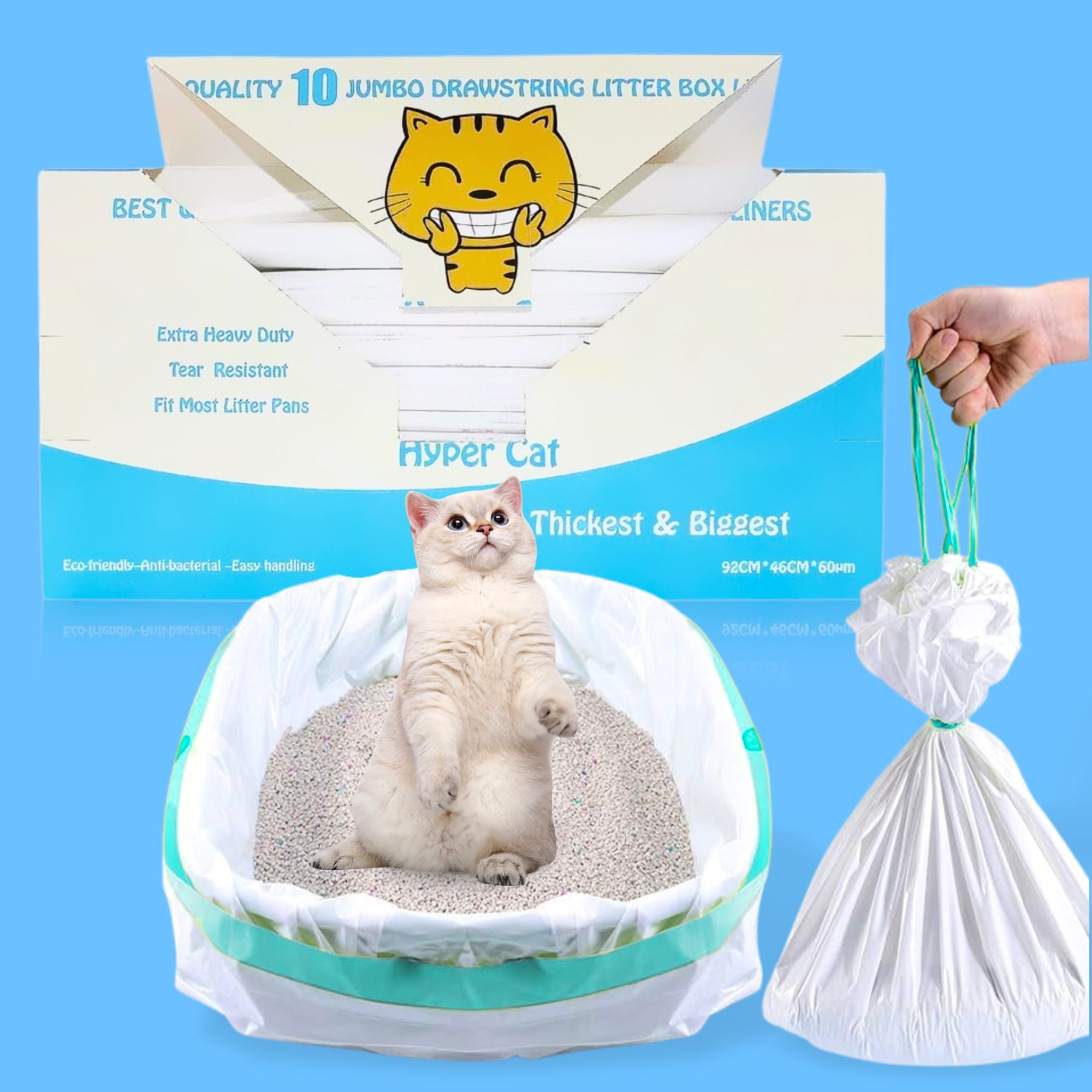 Katkit Disposable Cat's Pride Disposable Litter Pan Cat's Pride Liners For Cat Litter Trays Cats Pride® KatKit