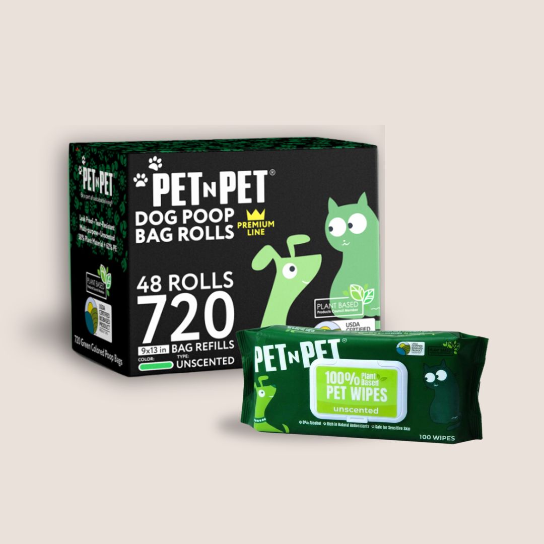 Clean Pack: 720 Bags & Dispenser + Wipes