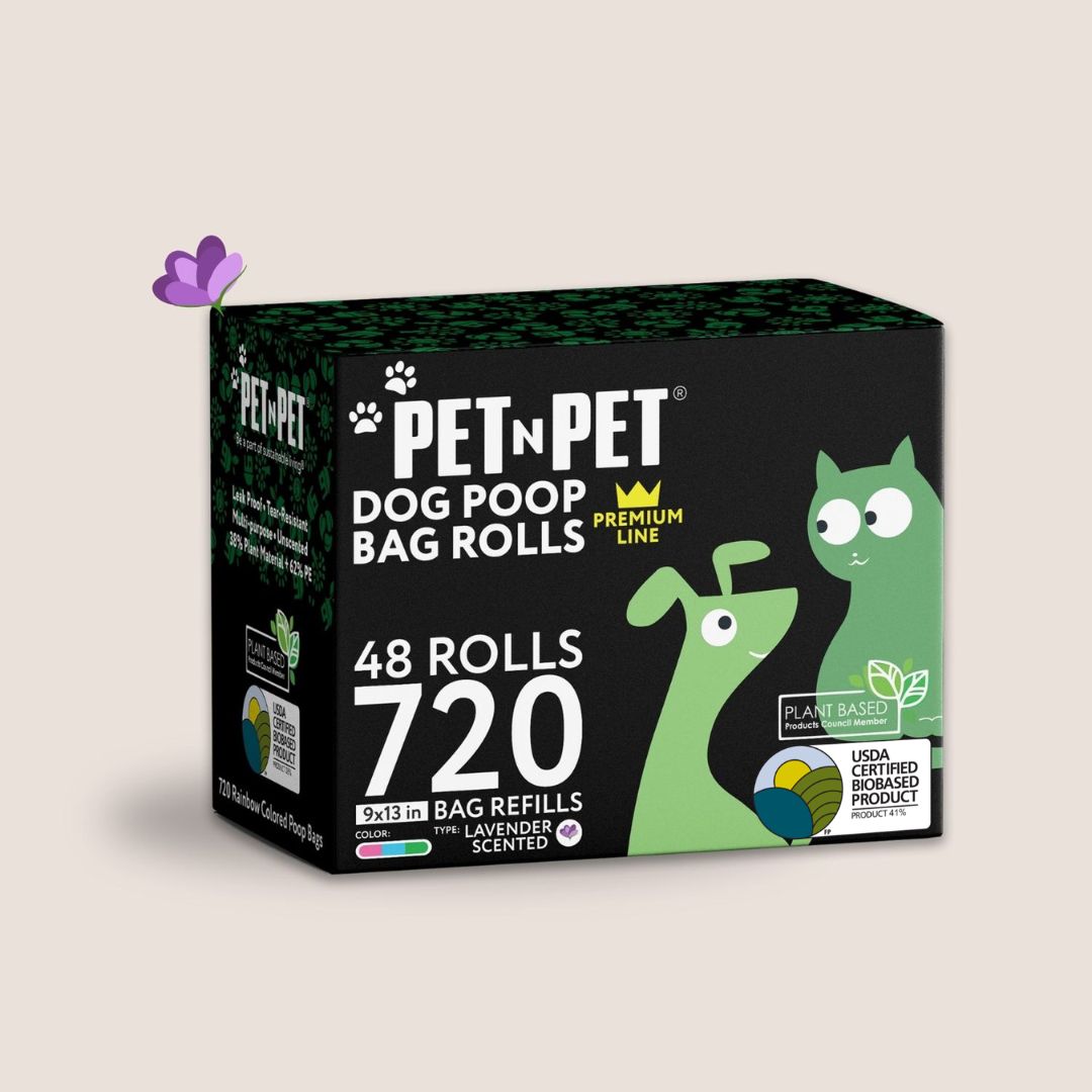 Colorful Lavender Poop Bags
