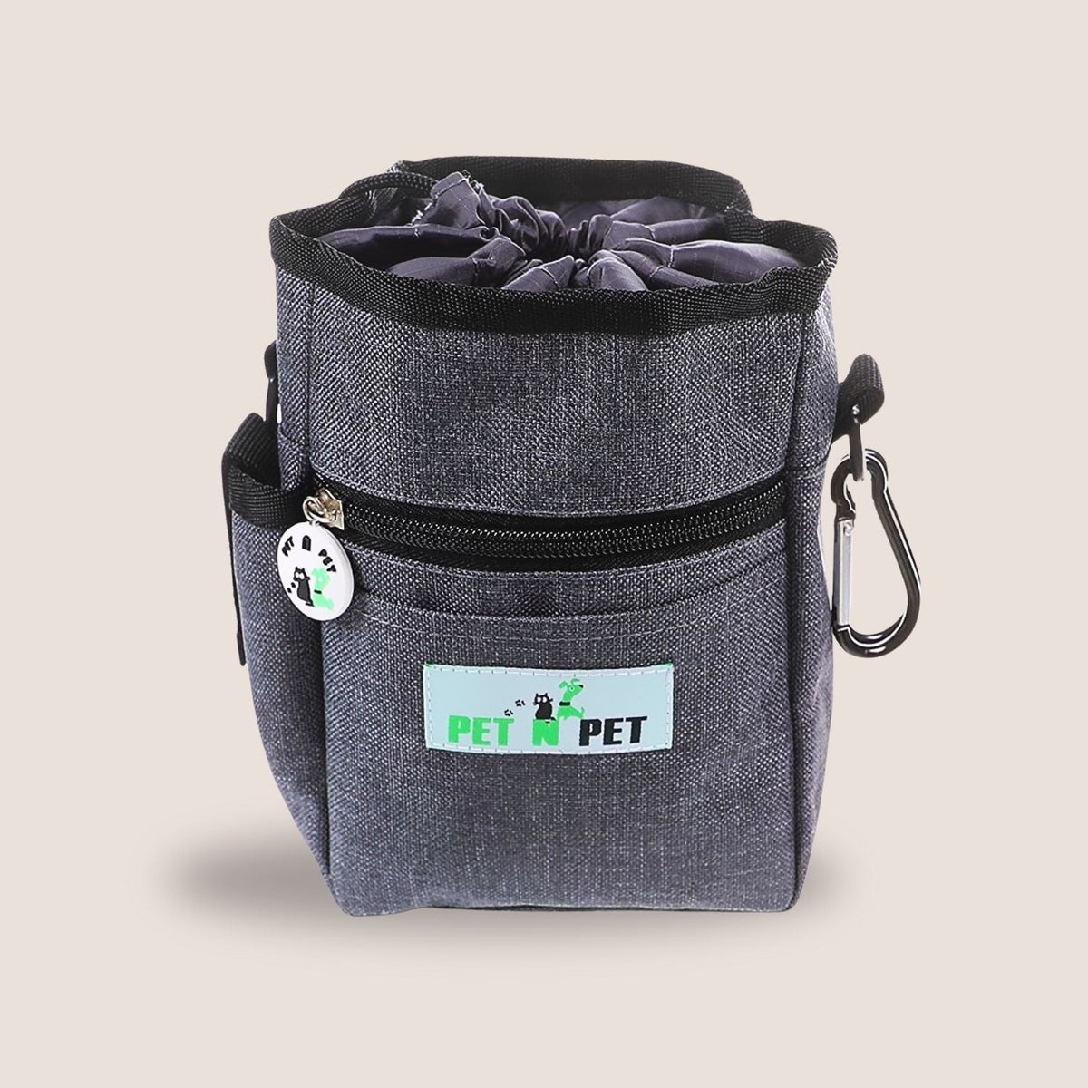 Treat Pouch with Built-In Dispenser