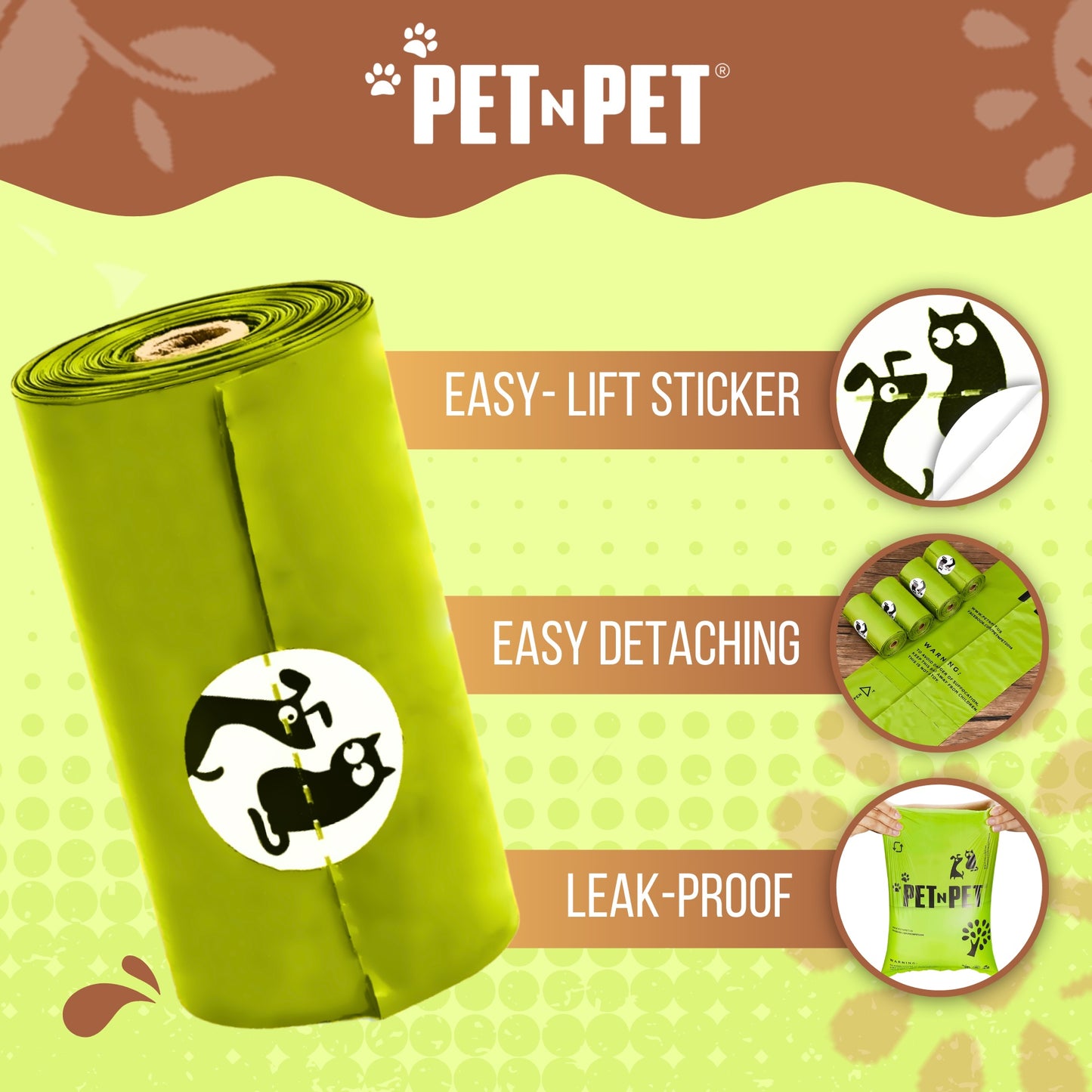 Plant-based Dog Poop Bags 240