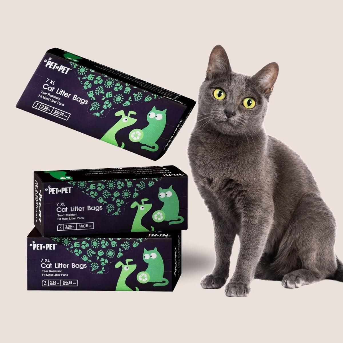 XL Cat Litter Liners, 21 Count