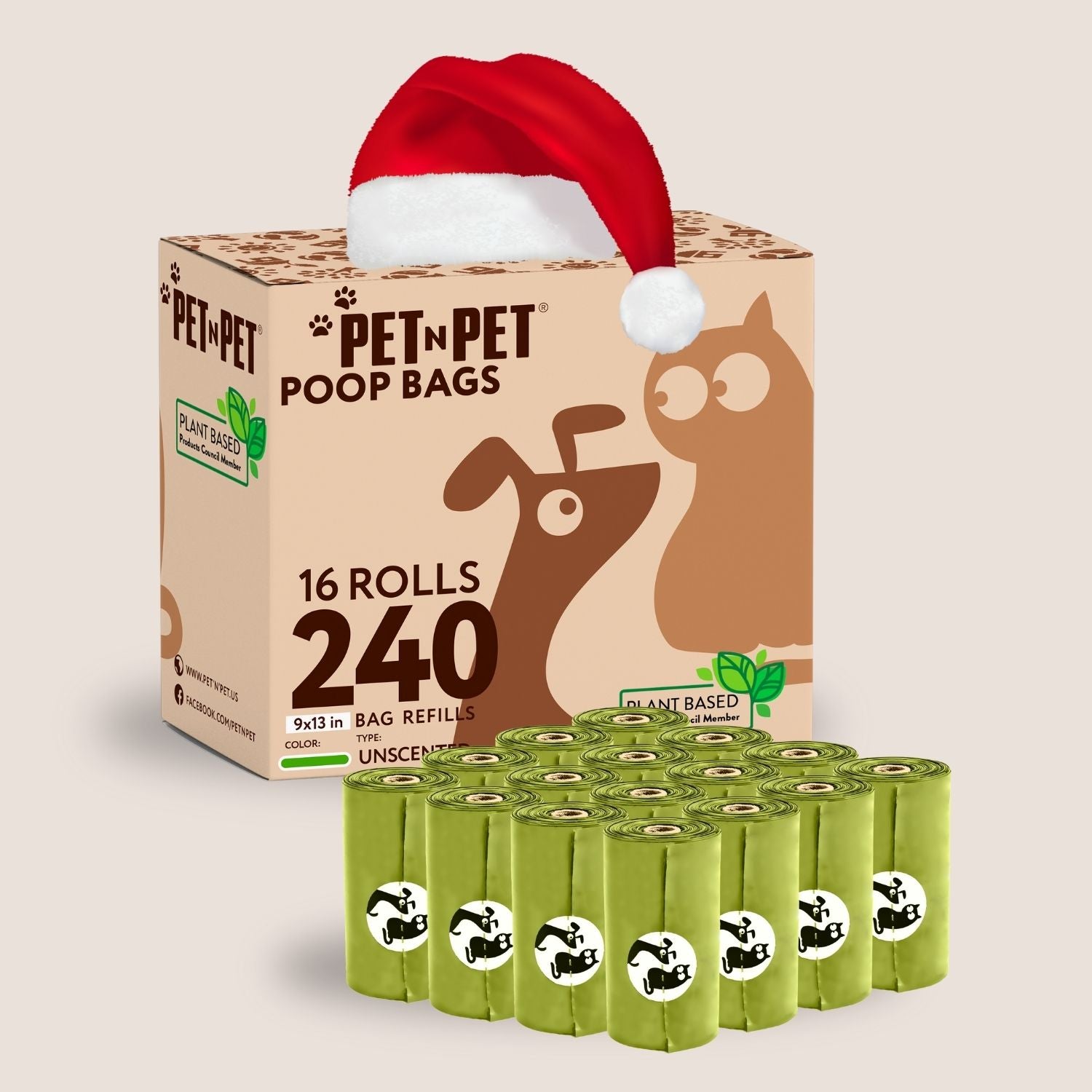 Plant-based Dog Poop Bags