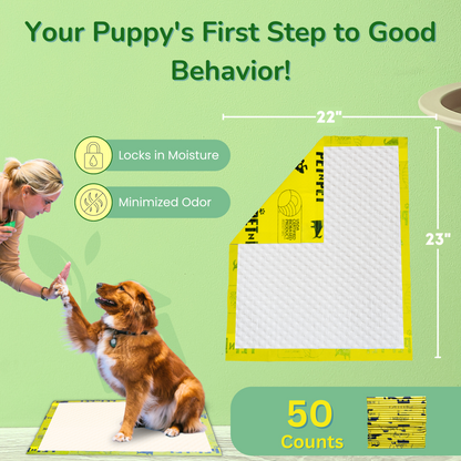 Pee Pads for Dogs - 50 Counts