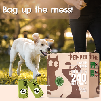 Pet N Pet Dog Poop Bags Refills, Dog Bags For Poop, 240 Doggie Poop Bags For Dogs, Dog Poop Bag Rolls, Dog Waste Bags Doggie Bags, Thick Doggy Poop Bags, Pet Waste Bags, Cat Poop Bags, Doggy Bags