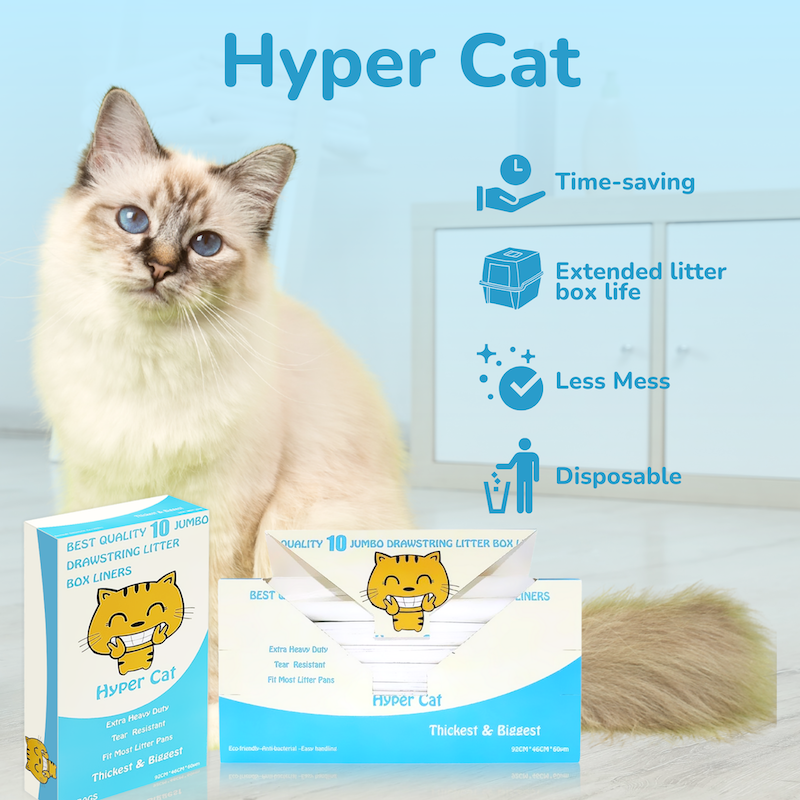 Hyper Cat 20 Jumbo Cat Litter Box Liners