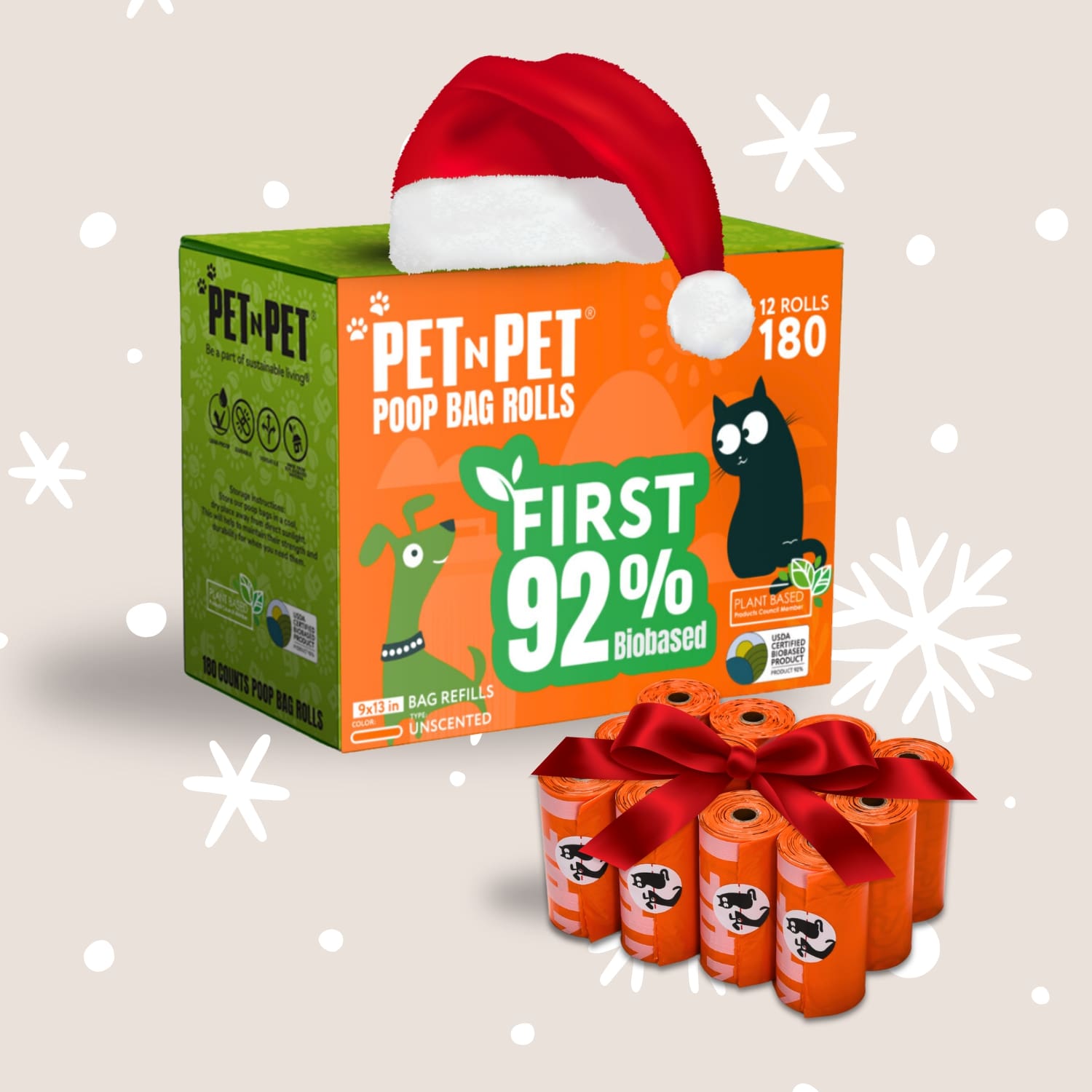 Christmas92% biobased