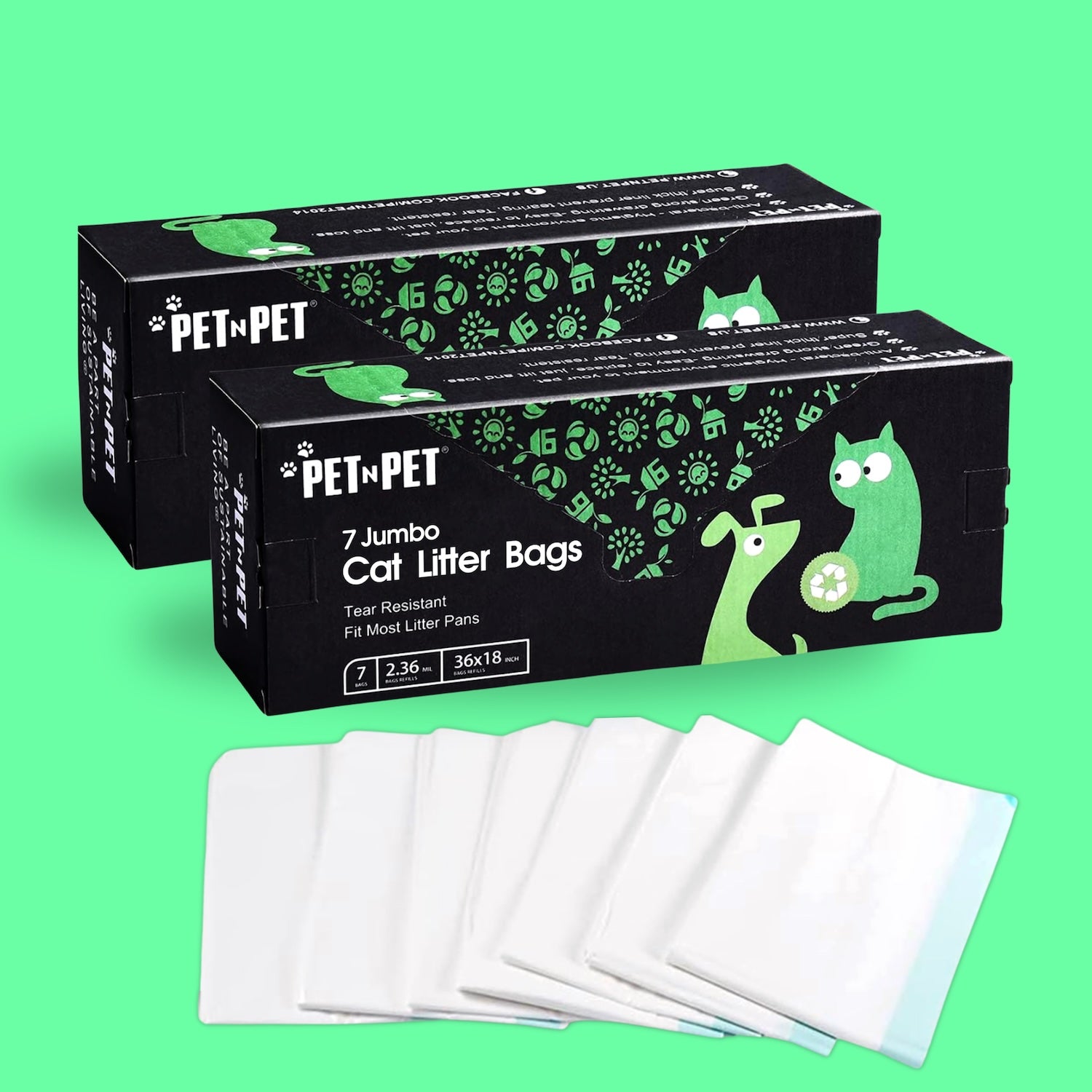 Jumbo Cat Litter Box Liners
