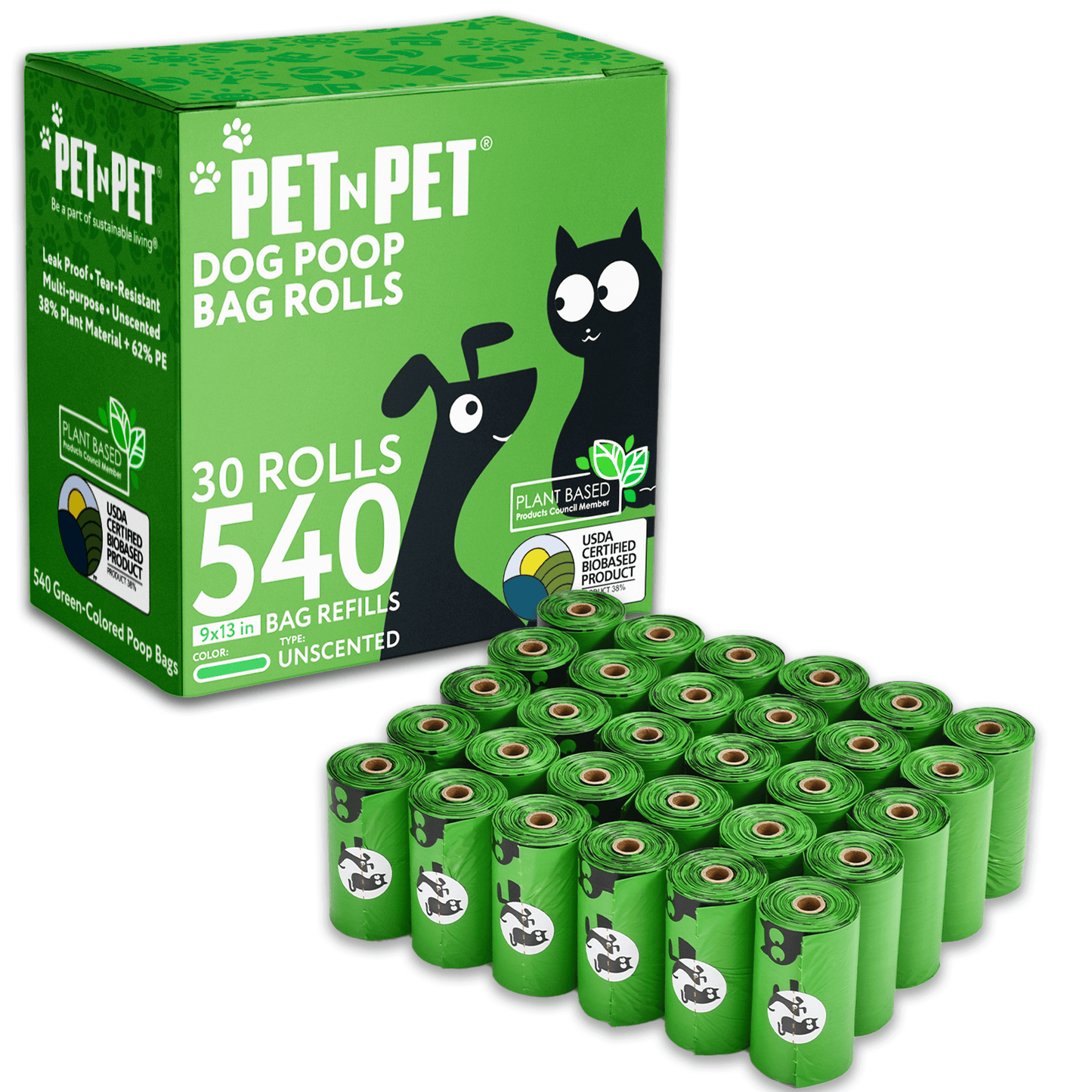 Pet N Pet 540 Dog Poop Bags