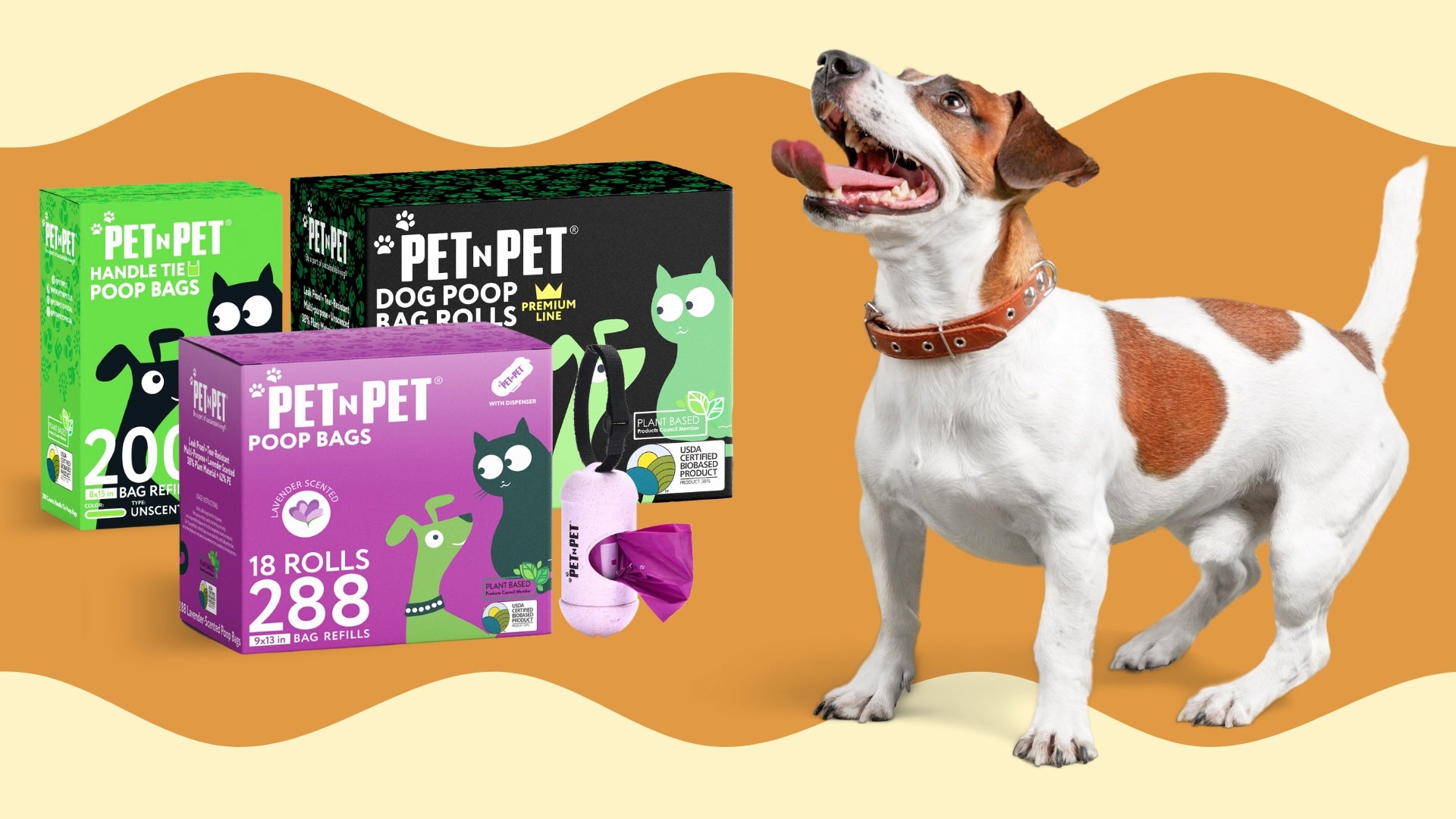 Load video: Poop bags pet n pet