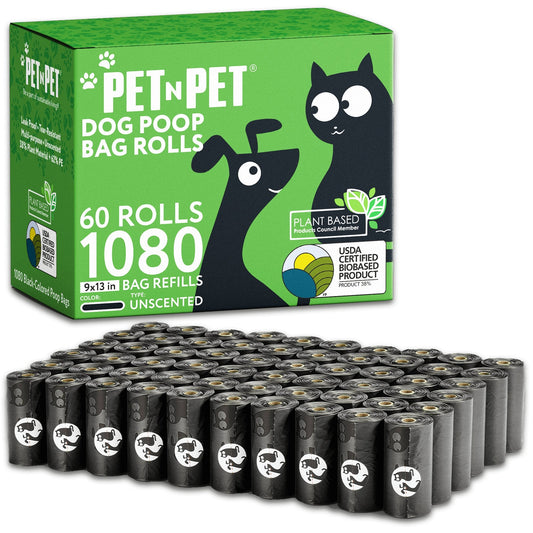 Black Dog Poop Bags 1080 - Pet N Pet ®