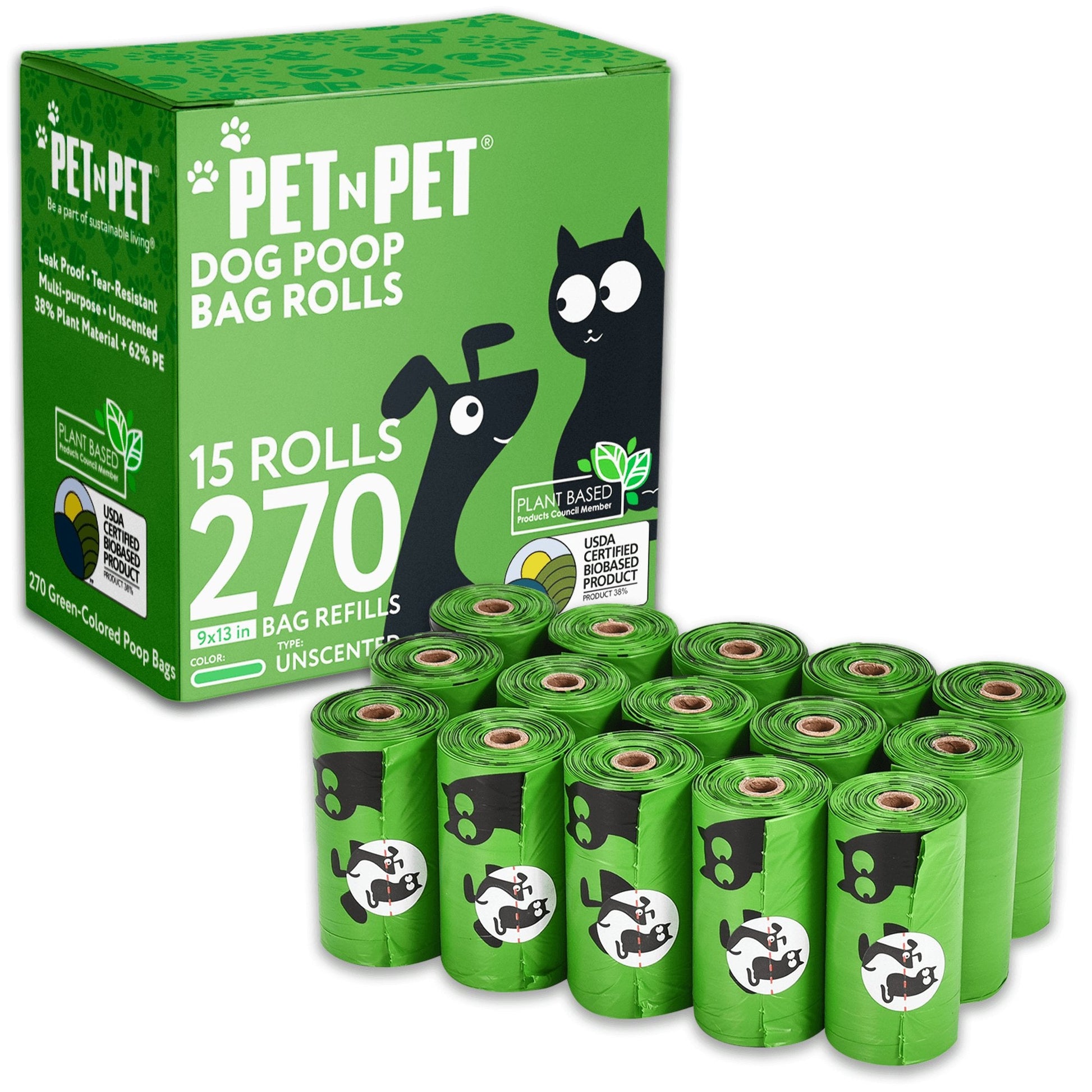 Dog Poop Bags 270 - Pet N Pet ®