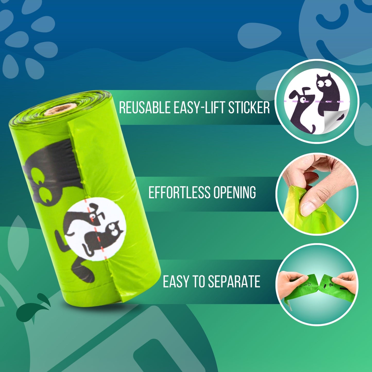 Dog Poop Bags with Dispenser 720 - Pet N Pet ®