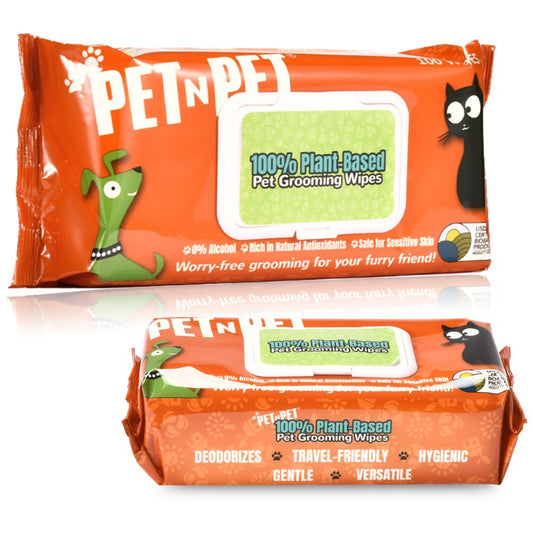 Dog Wipes Cleaning Deodorizing 100 Count - Pet N Pet ®