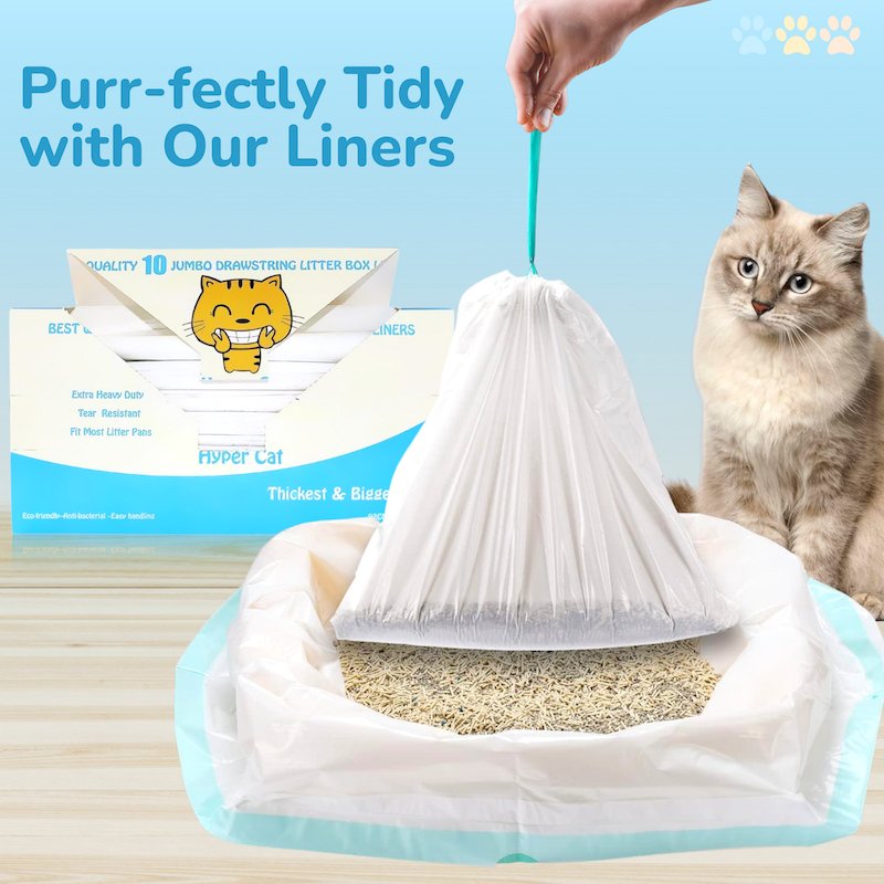 Cat Litter Box Liners Copatible With Top Entry Litter