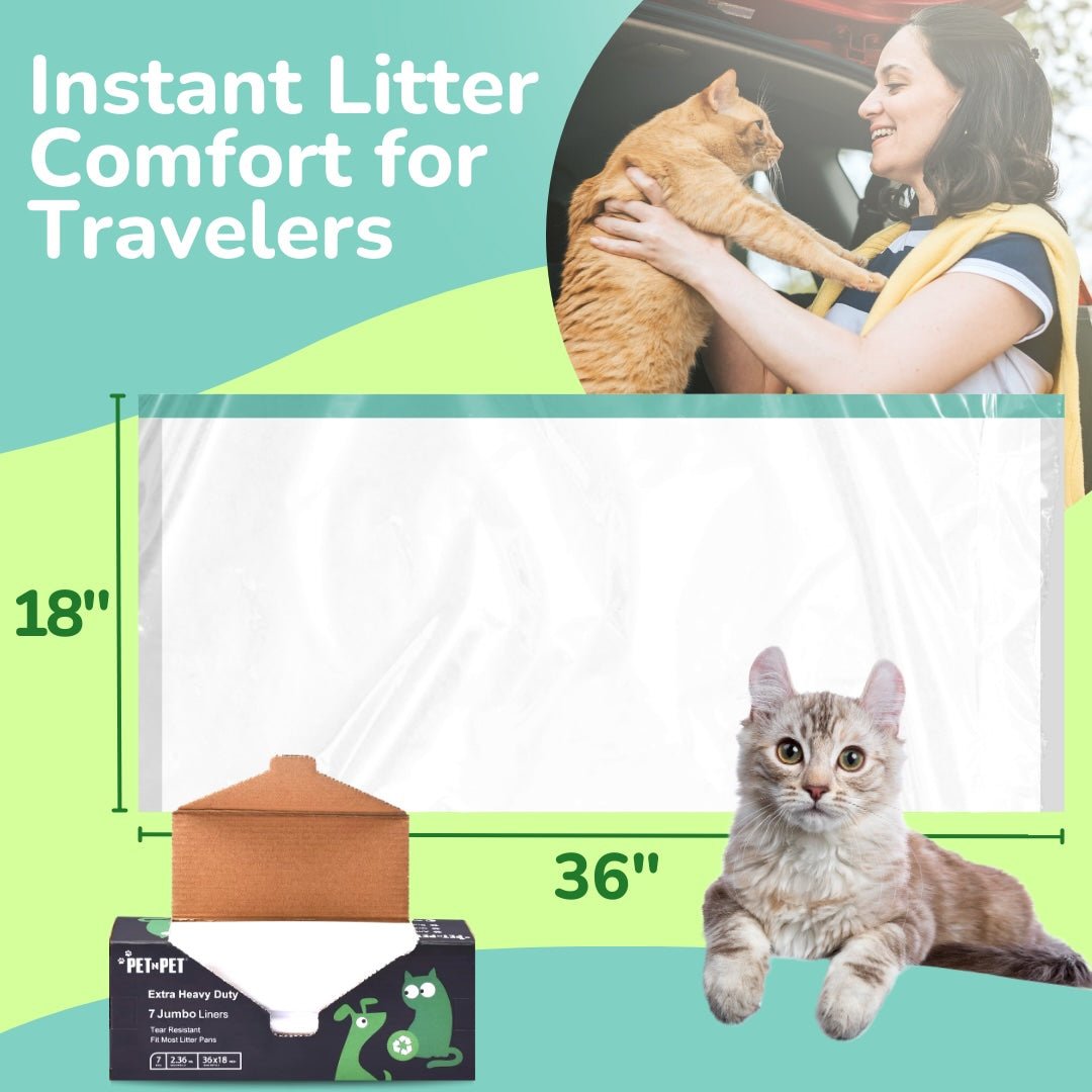 Jumbo Cat Litter Box Liners Pet N Pet