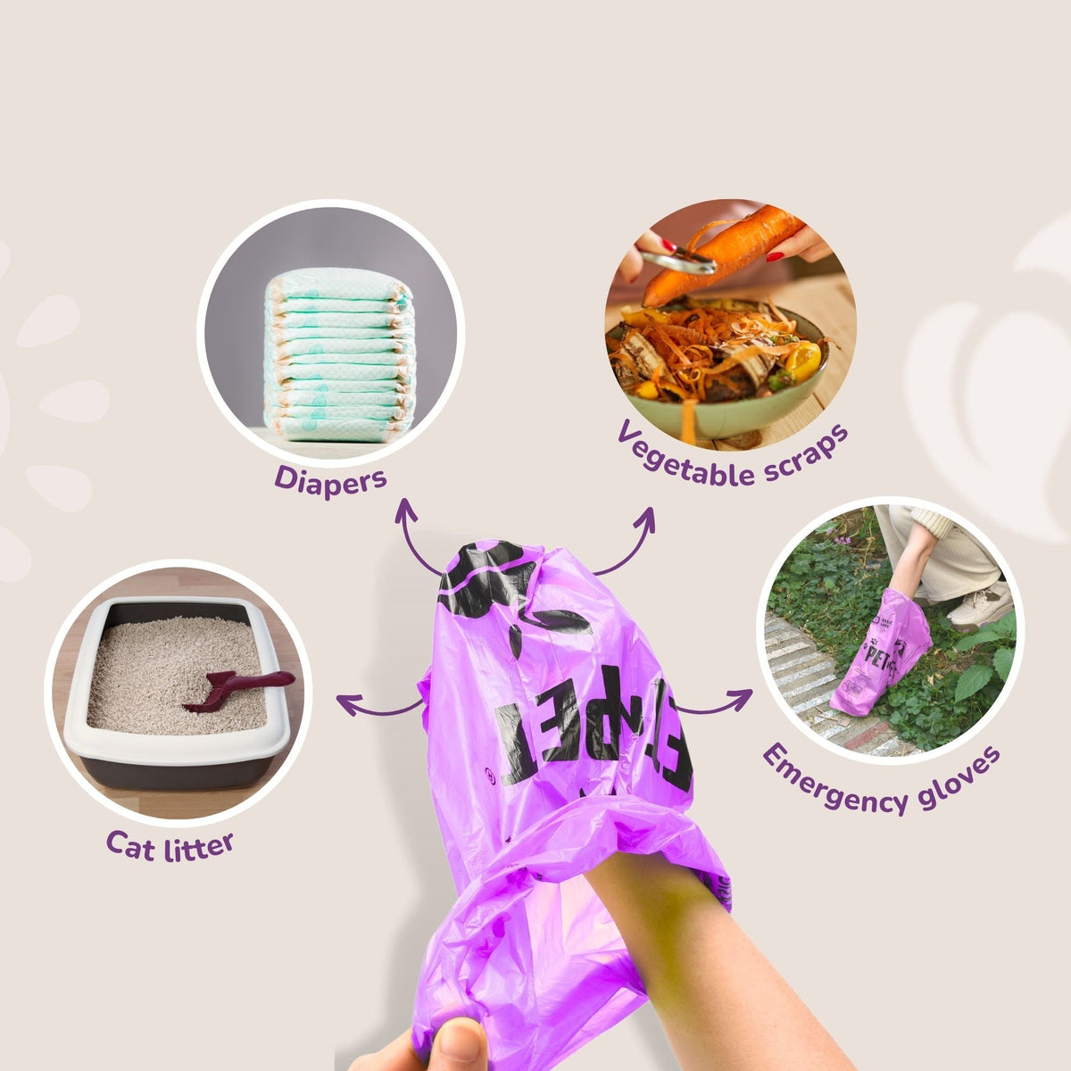 Lavender Poop Bags - Pet N Pet ®