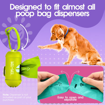 Lavender - Scented Colorful Doggy Bags 720 - Pet N Pet ®