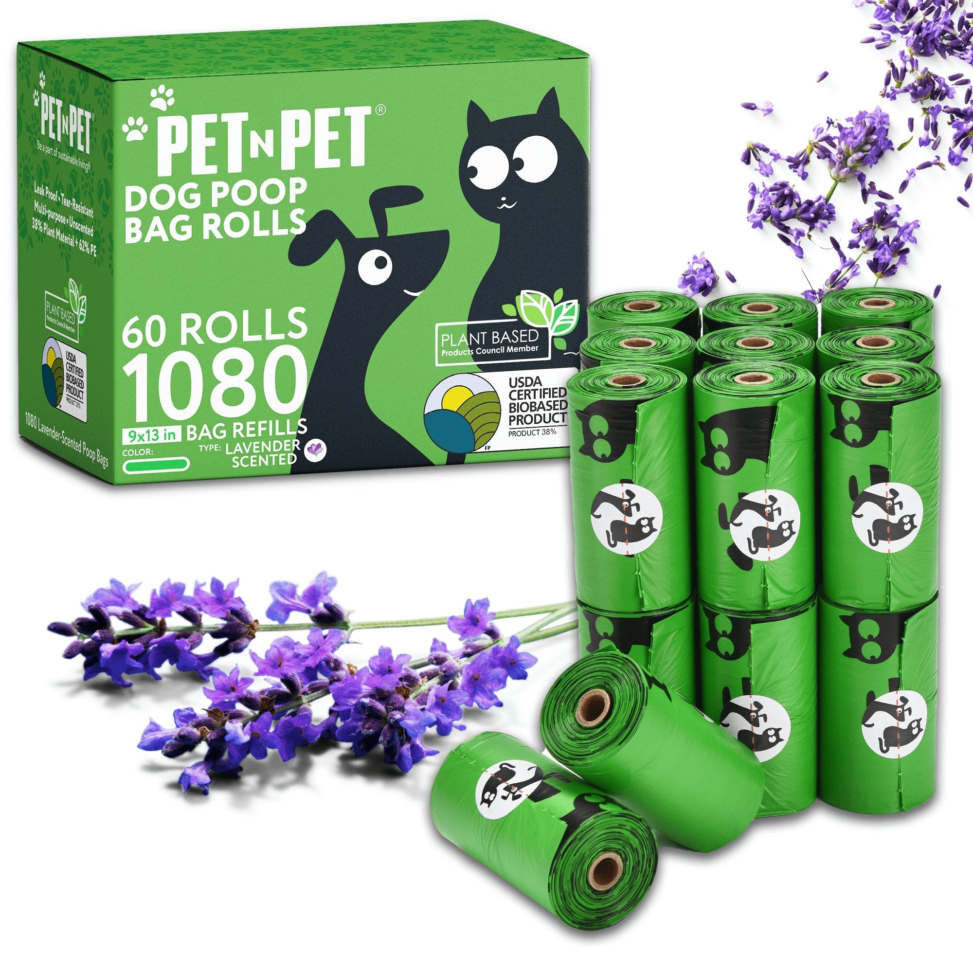 Pet n pet compostable poop bags best sale