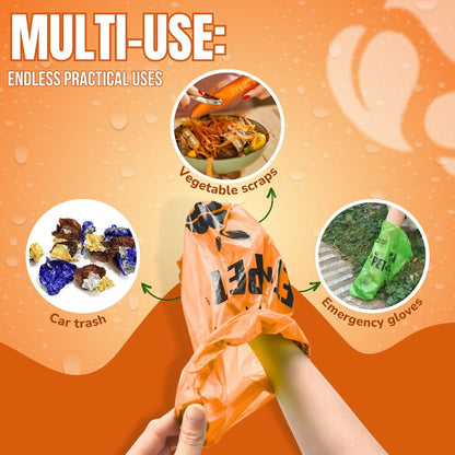 Orange Dog Poop Bags 1080 - Pet N Pet ®