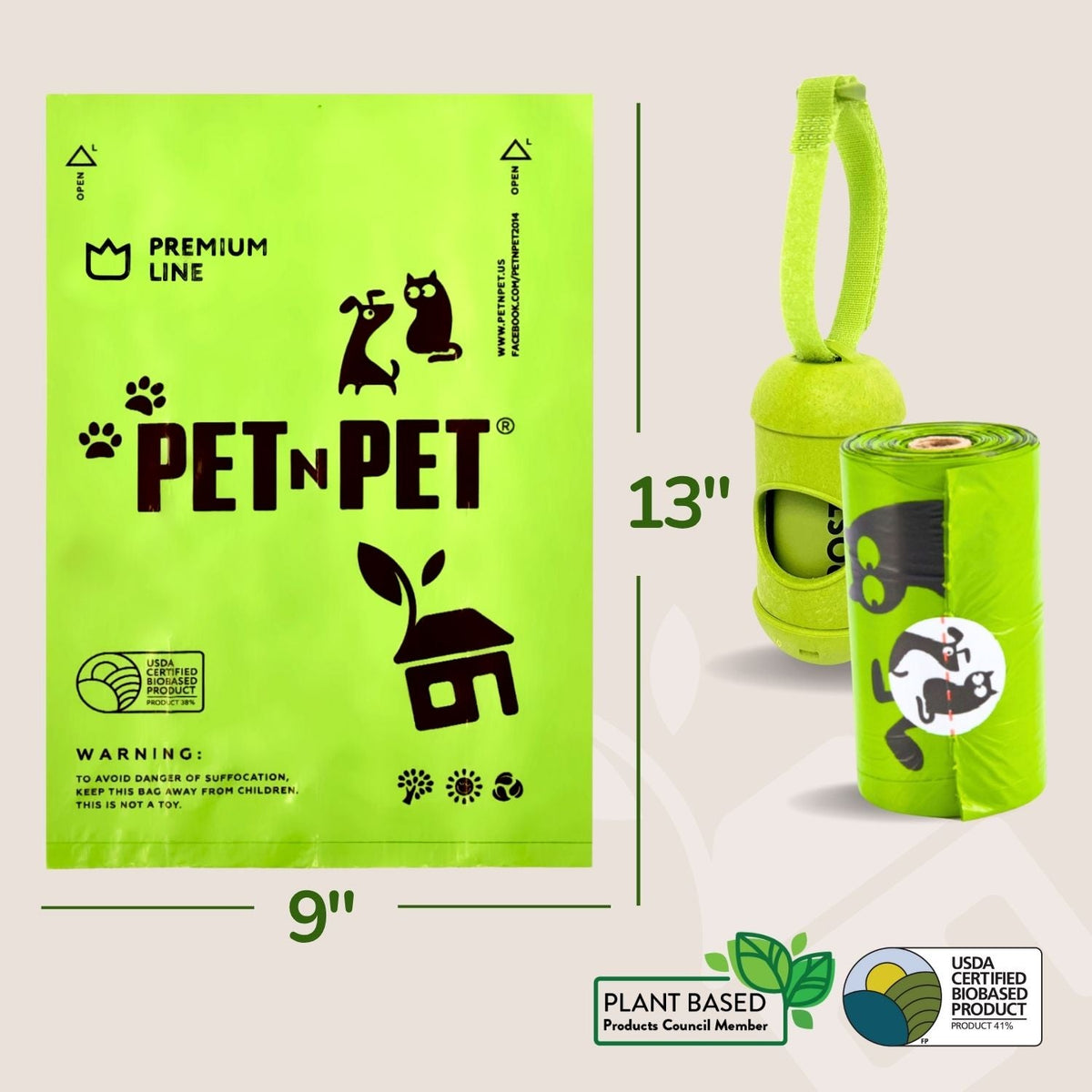 Premium Poop Bags - Pet N Pet ®