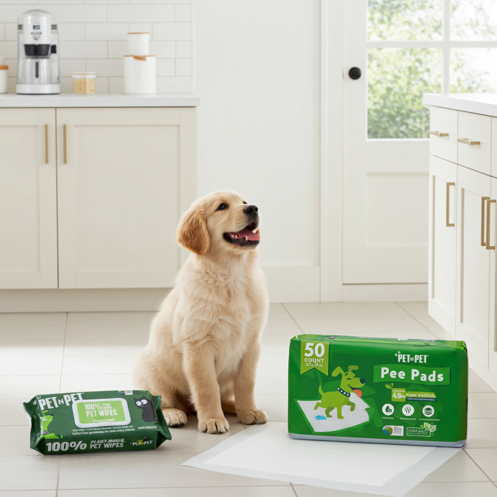 100 Count Wipes + Training Pads