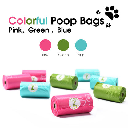 Pet N Pet 720 Lavender-Scented Colorful Doggy Bags